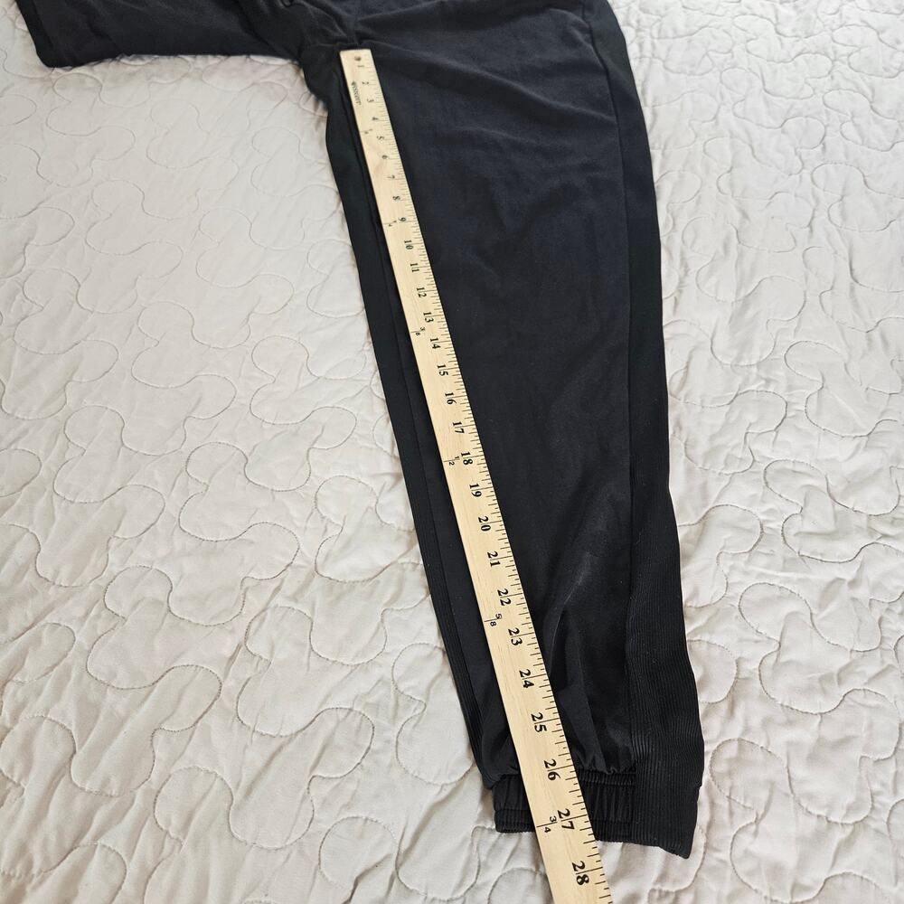 EUC Athleta Brooklyn Lined Joggers Sz 8 Black Camo - Picture 5 of 11